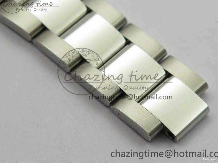 MiroTime 0319 TechFriendly Daytona 116520 SS UBF Best Edition Ice Blue MOP Crystal Markers Dial on SS Bracelet A 2938